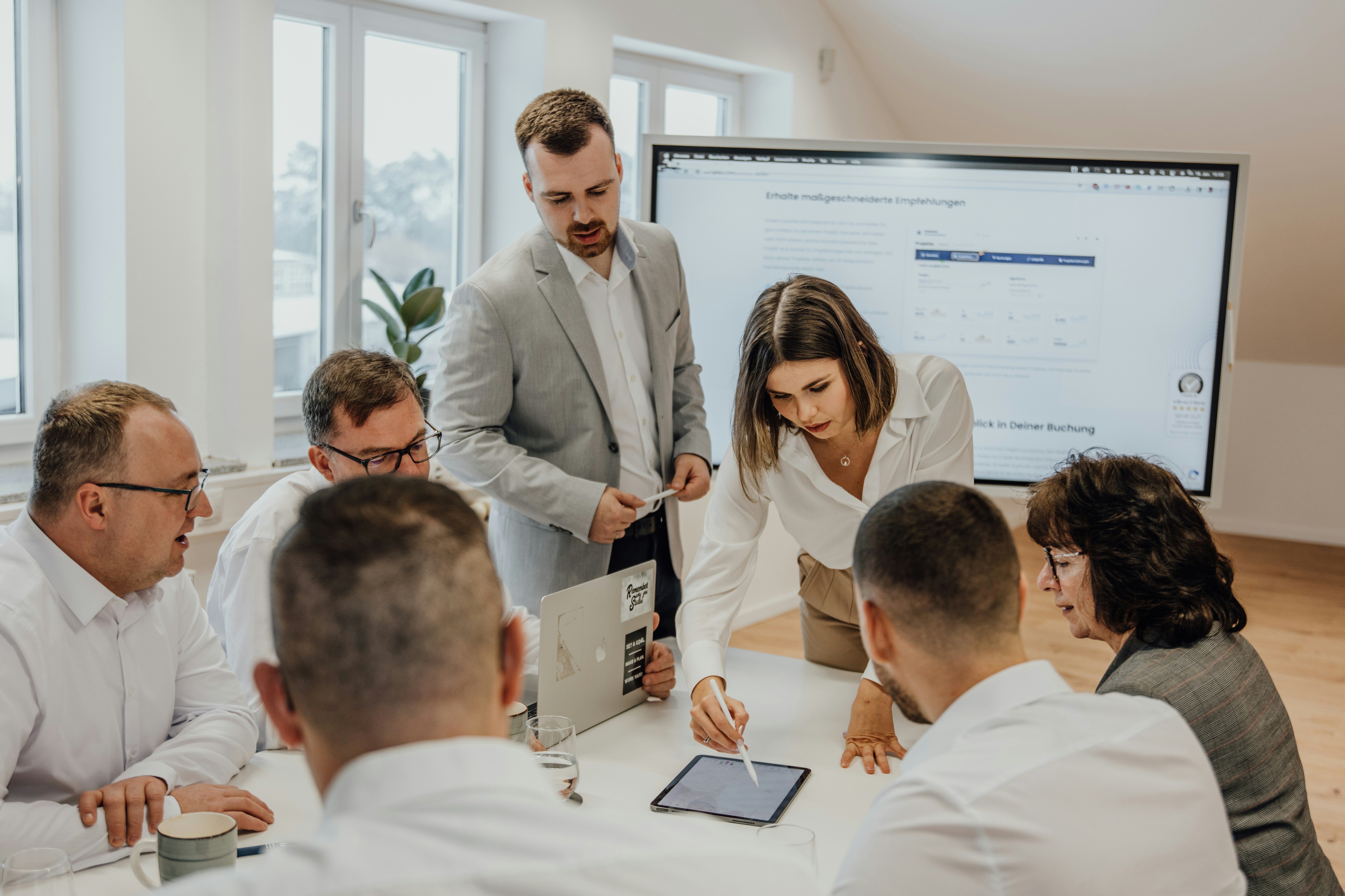 Team working together